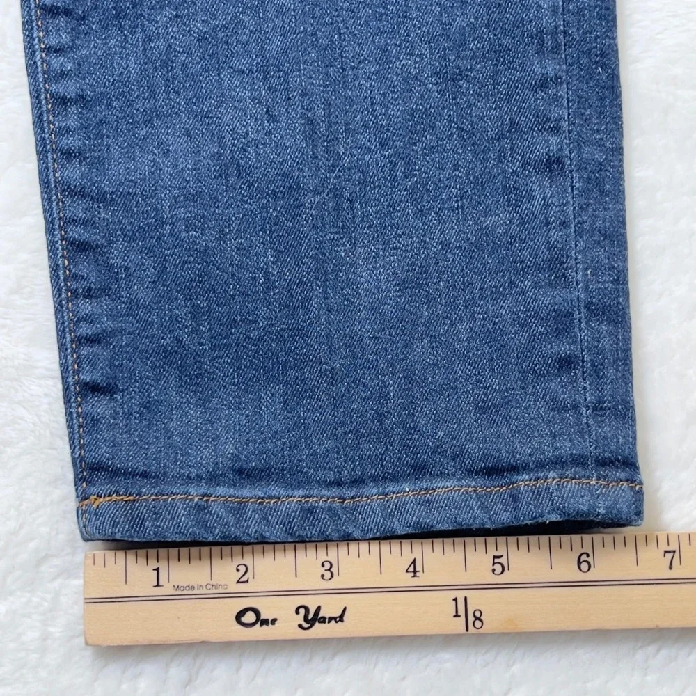Peter Millar Crown Straight Leg Jeans Mens Sz 32x30 Blue Stretch Denim Dark Wash
